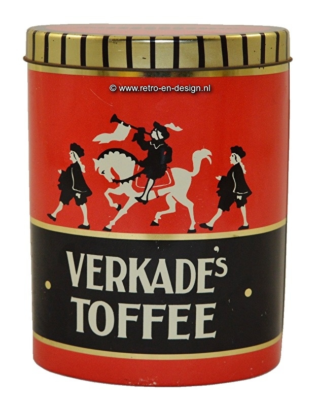 Verkade's Toffee tin | A R C H V E ! ( sold out ) | Retro & Design - 2nd hand - for Retro-Vintage home accessories