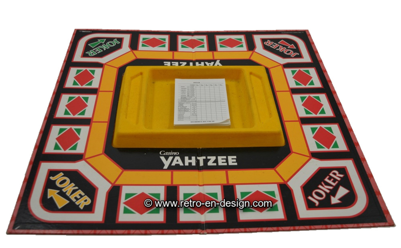 Casino Yahtzee • MB • 1992 | A R C H I E F ! - ( sold out ) | & Design - 2nd hand collectibles - Webshop voor Retro-Vintage woonaccessoires