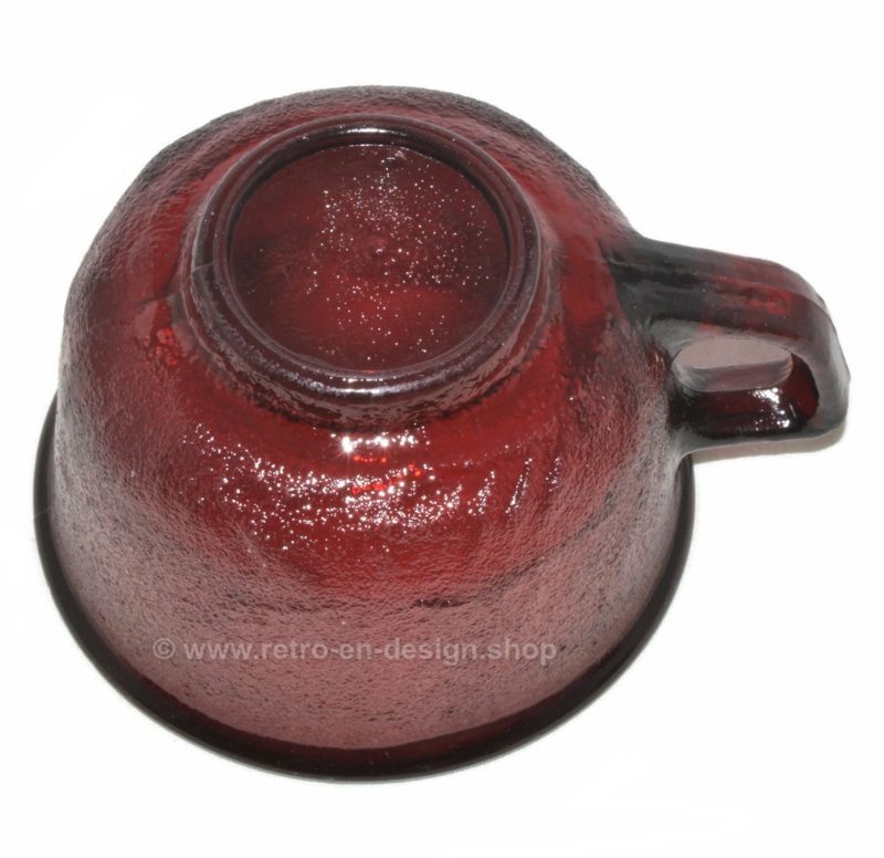 Arcoroc Sierra glazen kopje, rood