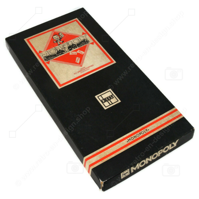 Vintage Monopolyspel van Clipper uit 1967
