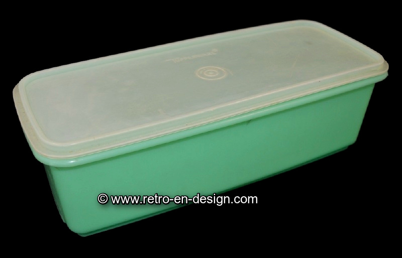 Grande Boite Tupperware Rectangulaire Archiver Retro Design 2nd Hand Collectibles Boutique En Ligne Pour Retro Vintage Accessoires De Maison