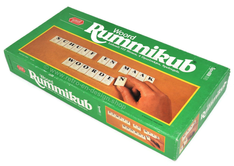 Vintage Woord Rummikub, schuif en woorden | A R C H I E F ! ( sold out ) | Retro & Design - 2nd hand collectibles - Webshop voor Retro-Vintage woonaccessoires