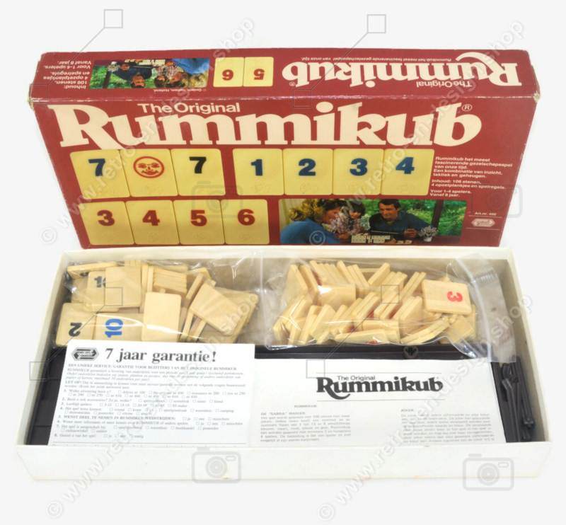 The original Rummikub, het meest fascinerende gezelschapsspel van onze tijd