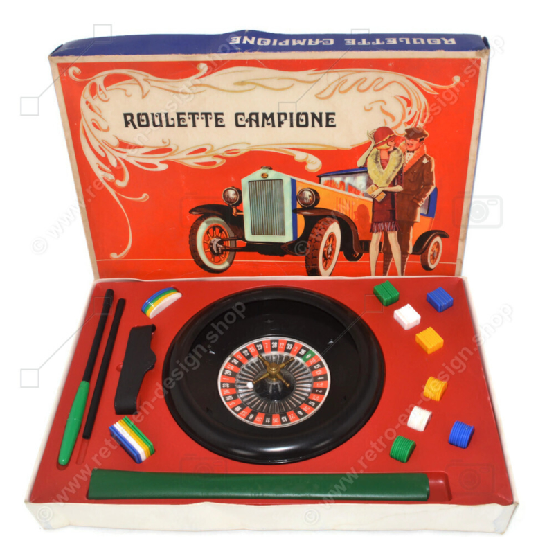 Roulette Campione, spel uit de jaren 60 gemaakt in Italië