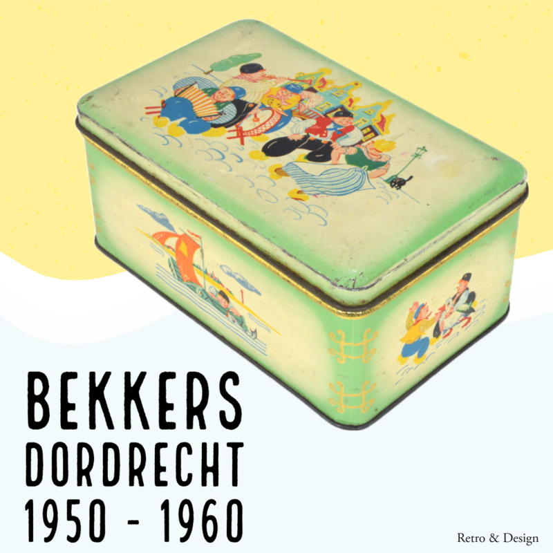 reactie Onverschilligheid Natura Vintage blik met klederdrachtvoorstelling van Bekkers, Dordrecht | NIEUW |  Retro & Design - 2nd hand collectibles - Webshop voor Retro-Vintage  woonaccessoires