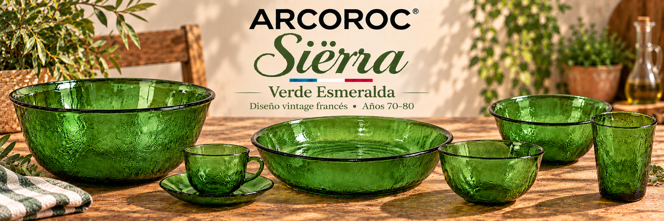 Arcoroc Siërra groen ES