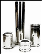 Schoorsteensectie Ø 125mm.