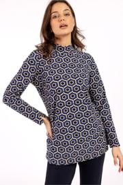 Mavis graphic tunic