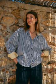 Tamar stripe blouse