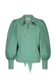 Femke check blouse