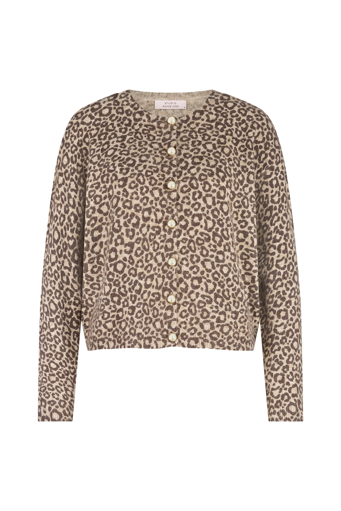 Delia leopard cardigan