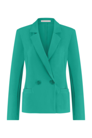 Cally bonded blazer smaragd