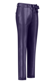 Mita faux leather trousers