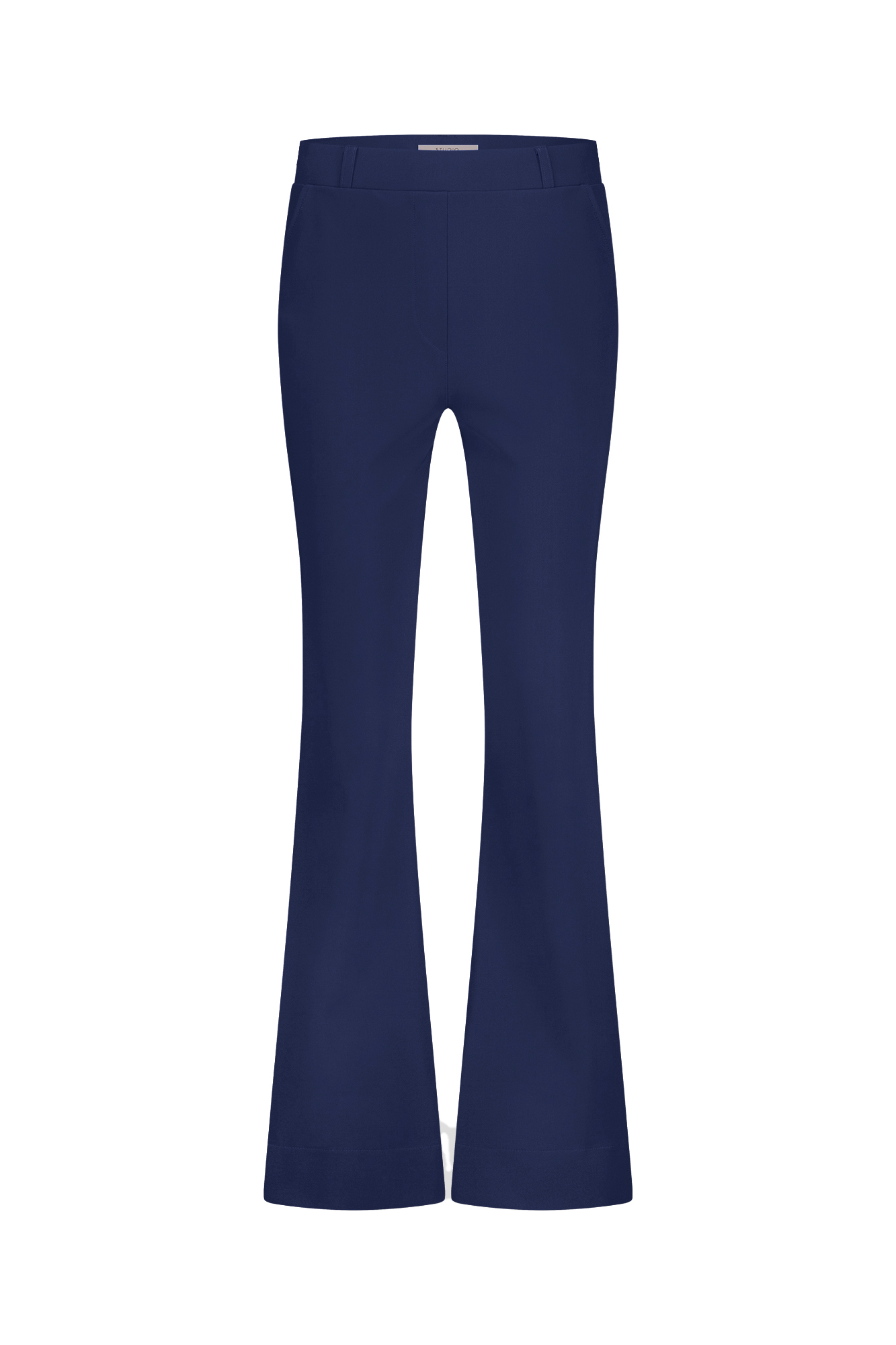Flair bonded trousers ink blue
