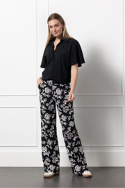 Marilon flower trousers