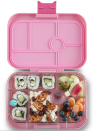 Yumbox power roze, original, 6 vakken, eenhoorn tray