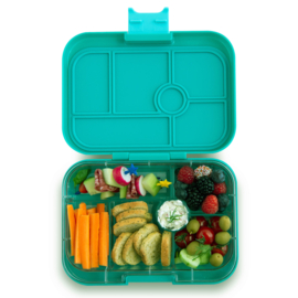 Yumbox kasjmier blue, original, 6 vakken