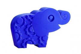 blauwe olifant lunchbox van Blafre