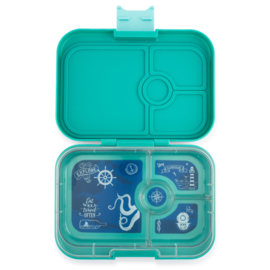 Yumbox kasjmier blue, panino, 4 vakken