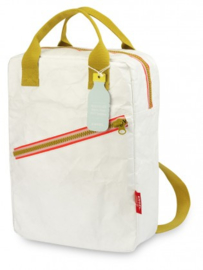 Rugzak  zipper Tyvek white