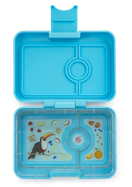 Yumbox minisnack, Nevis Blue, 3 vakken