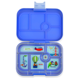 Yumbox  jodphur blue, original, 6 vakken, explore tray