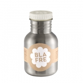 Blafre, rvs retro fles met witte dop, 300ml
