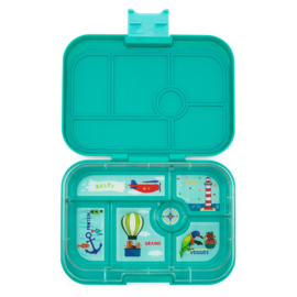 Yumbox kasjmier blue, original, 6 vakken