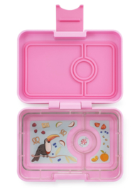 Yumbox minisnack, Stardust Pink, 3 vakken