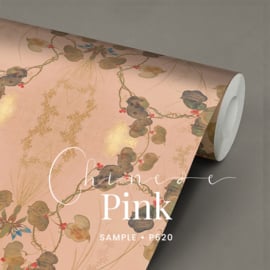 Chinese Pink / Japans behang