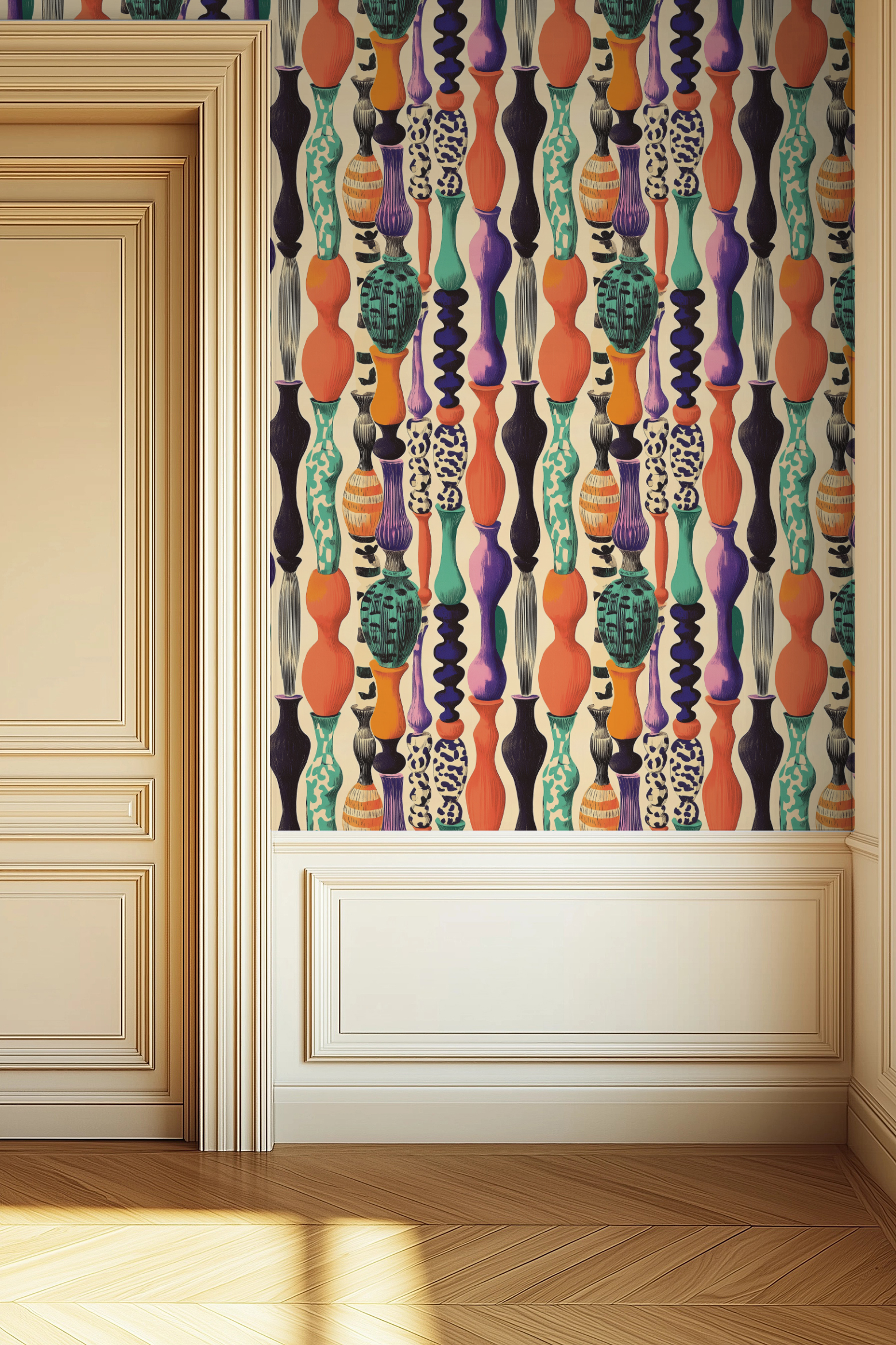 Stacked Vases