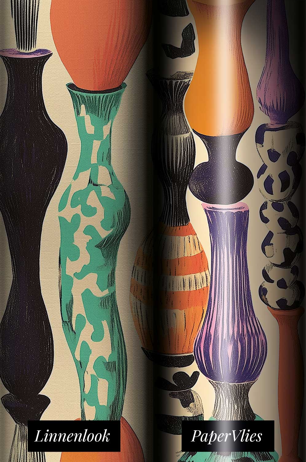 Stacked Vases