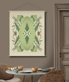 Botanische wanddecoratie T76