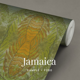 Jamaica / Botanisch tropisch behang