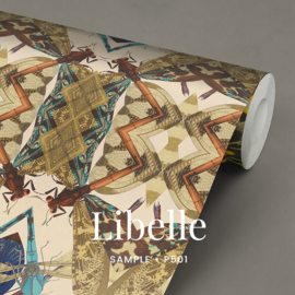 Libelle  / Etnisch Boheems behang
