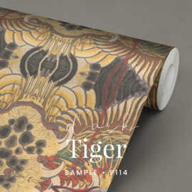 Dark Tiger / Japans Orientaals behang