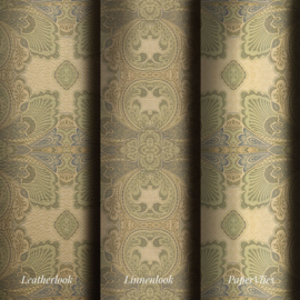 Nouveau Batik  / Klassiek Art Nouveau behang