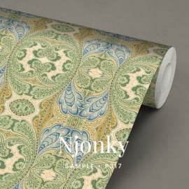 Njonky  / Klassiek Art Nouveau behang