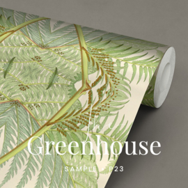 Green House / Botanisch bladeren behang