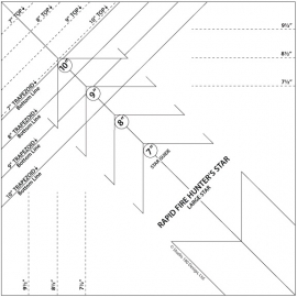 Rapid Fire Hunter's Star -Large Star