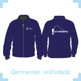 Gevoerde wintersoftshell jack uni - HSV Westkapelle
