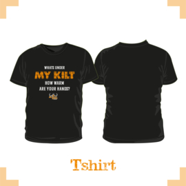 T-shirt real Kilt warm hands