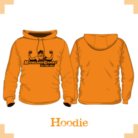 Hooded Sweater hgbts, oranje