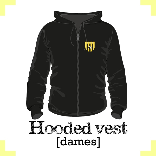 Hooded vest dames - vv Kruiningen