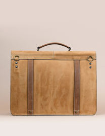 Carbon BRIEFCASE camel nubuck