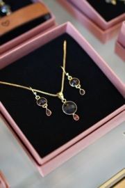 Set Gold drop granate
