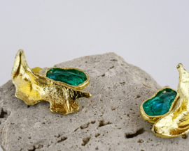 Kali earstuds green