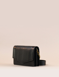 GIA Boxbag - black snake