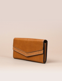 GIA  Wallet - camel croco