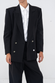Long Blazer - Black